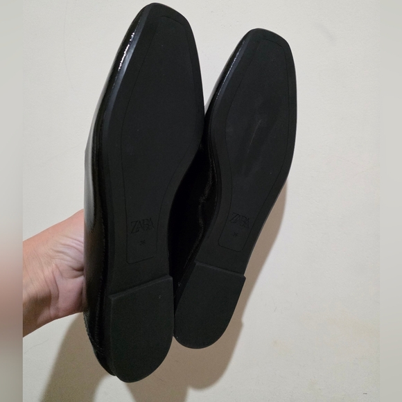 PATENT EFFECT FLATS SIZE 6 - Picture 9 of 9